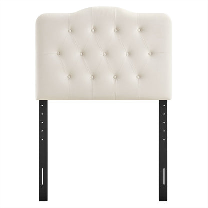 Annabel Stain-Resistant Performance Velvet Twin Headboard