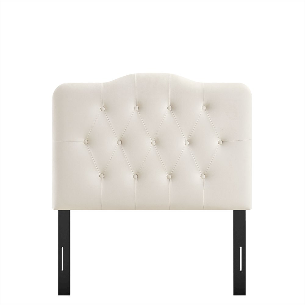 Annabel Stain-Resistant Performance Velvet Twin Headboard