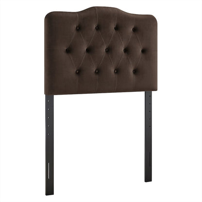 Annabel Stain-Resistant Performance Velvet Twin Headboard