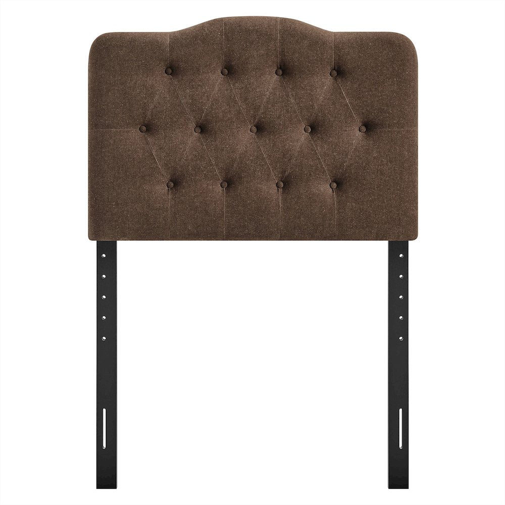Annabel Premium Linen Blend Twin Headboard