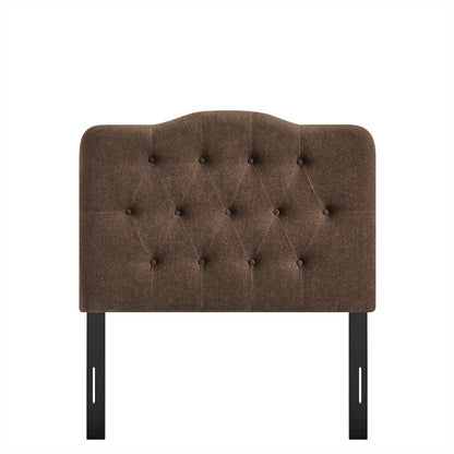 Annabel Premium Linen Blend Twin Headboard