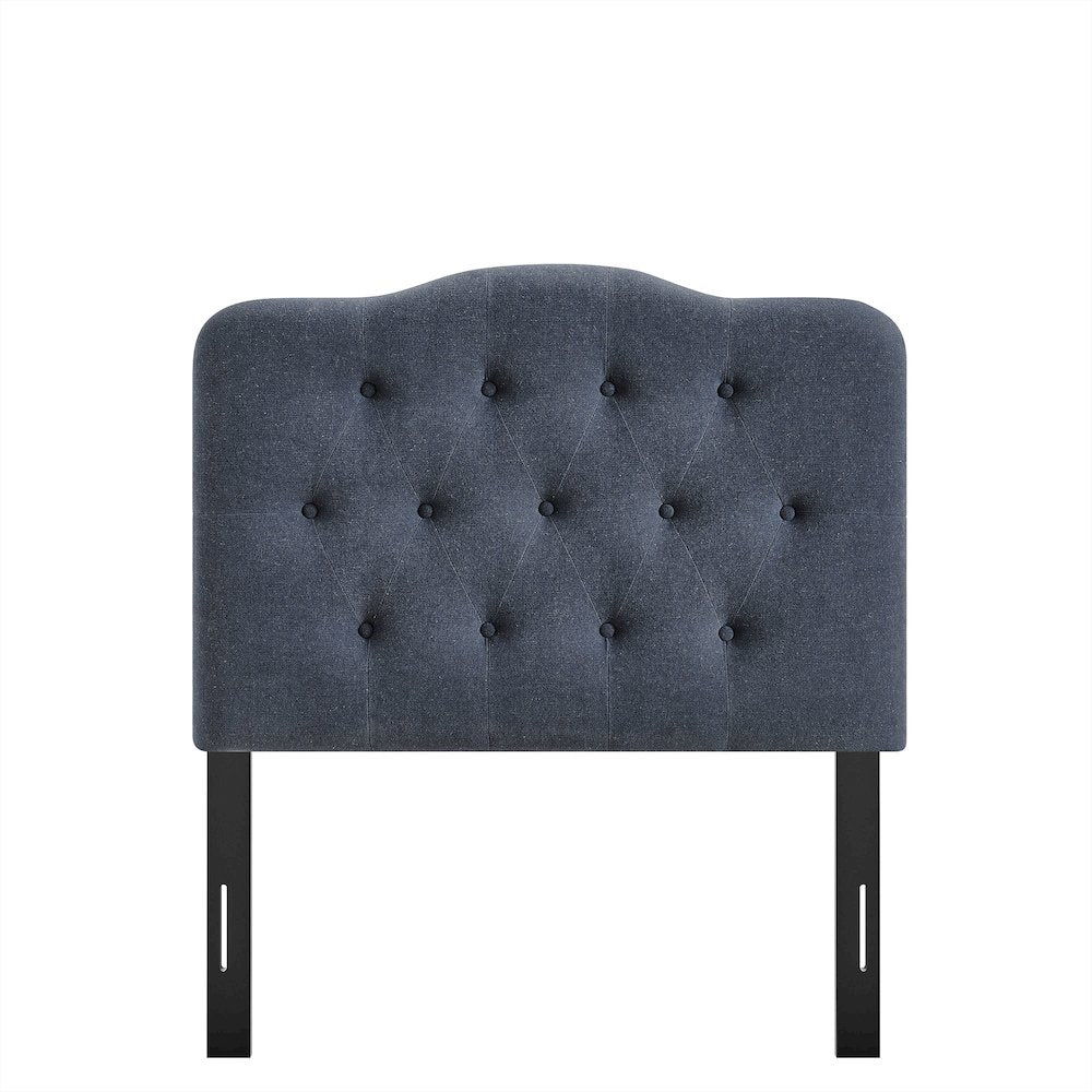 Annabel Premium Linen Blend Twin Headboard