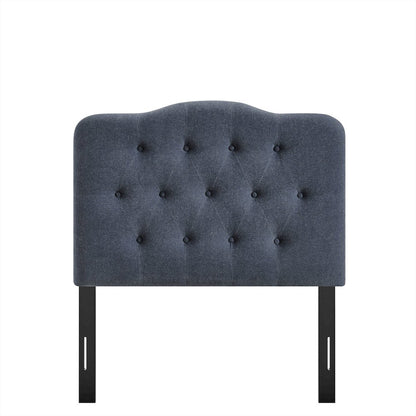 Annabel Premium Linen Blend Twin Headboard
