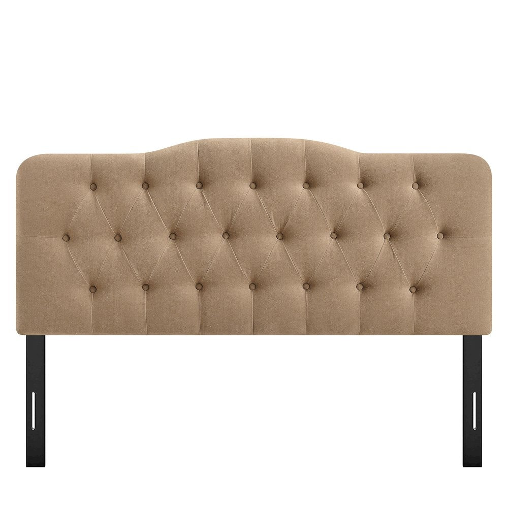Annabel Premium Linen Blend Full Headboard