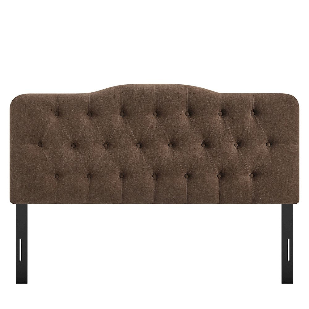Annabel Premium Linen Blend Full Headboard