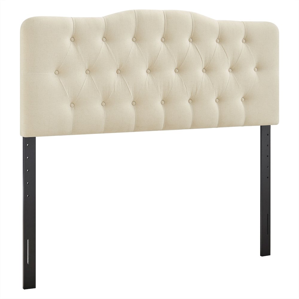 Annabel Premium Linen Blend Full Headboard