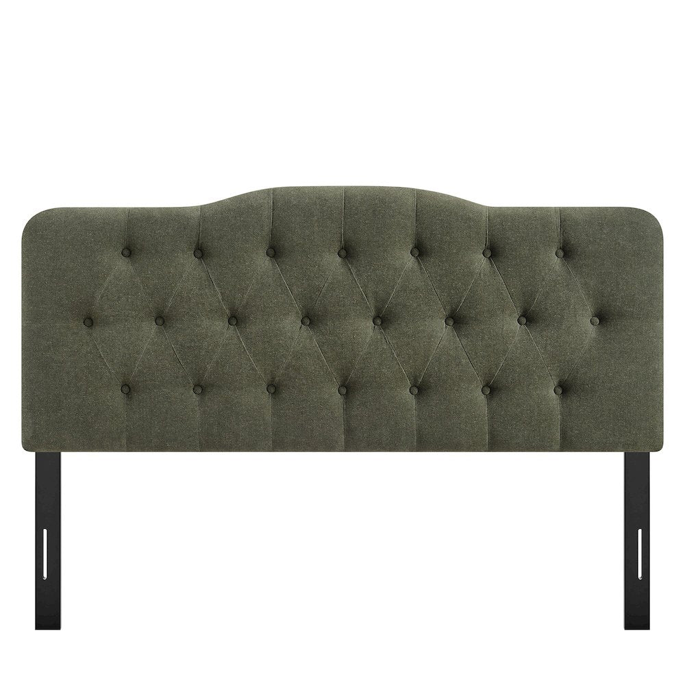 Annabel Premium Linen Blend Full Headboard