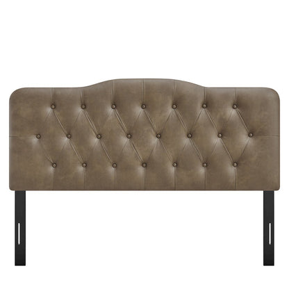 Annabel Vegan Leather Full Headboard
