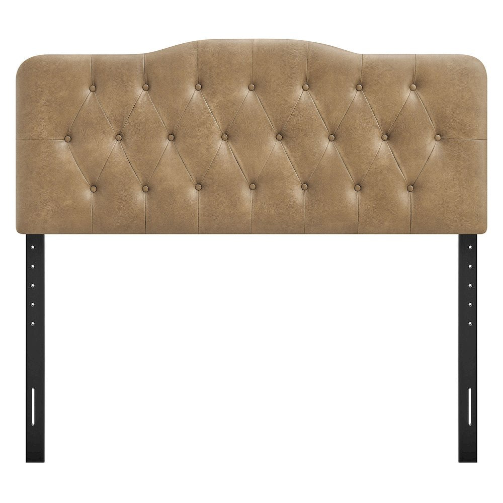 Annabel Vegan Leather Full Headboard