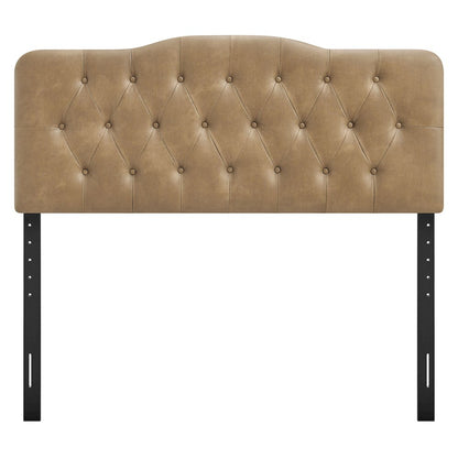 Annabel Vegan Leather Full Headboard