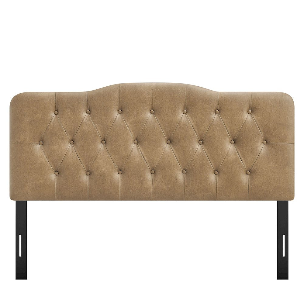 Annabel Vegan Leather Full Headboard