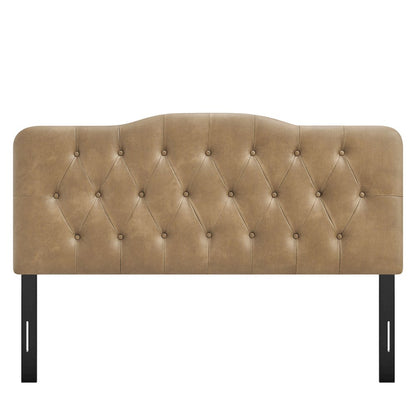Annabel Vegan Leather Full Headboard