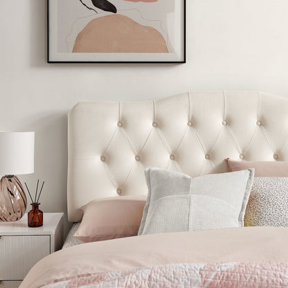 Annabel Stain-Resistant Performance Velvet Queen Headboard