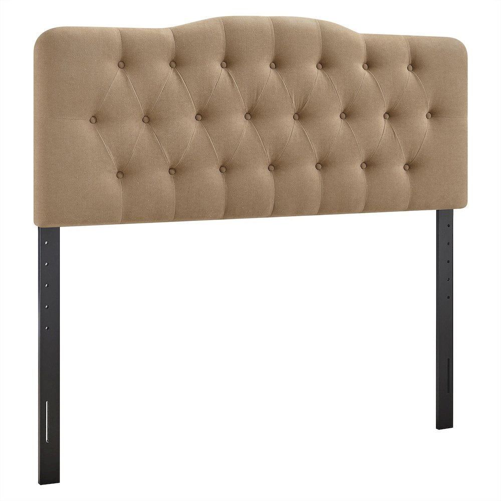 Annabel Premium Linen Blend Queen Headboard