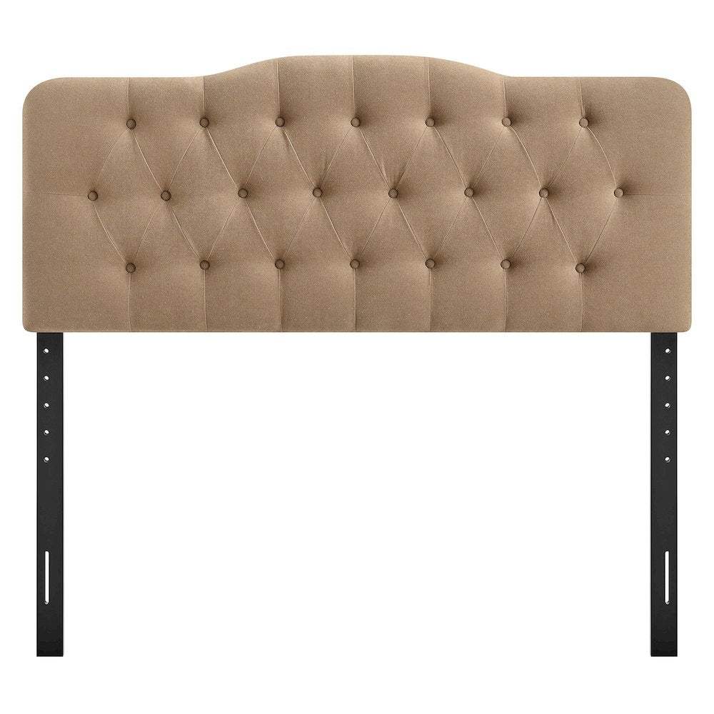 Annabel Premium Linen Blend Queen Headboard