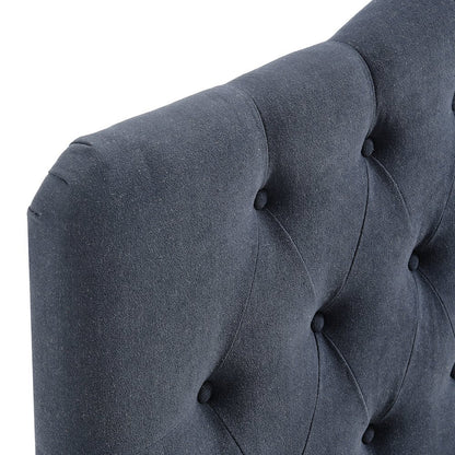 Annabel Premium Linen Blend Queen Headboard