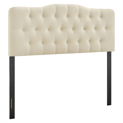 Annabel Premium Linen Blend Queen Headboard