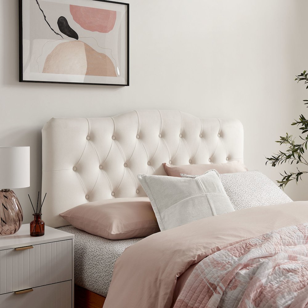 Annabel Stain-Resistant Performance Velvet King Headboard