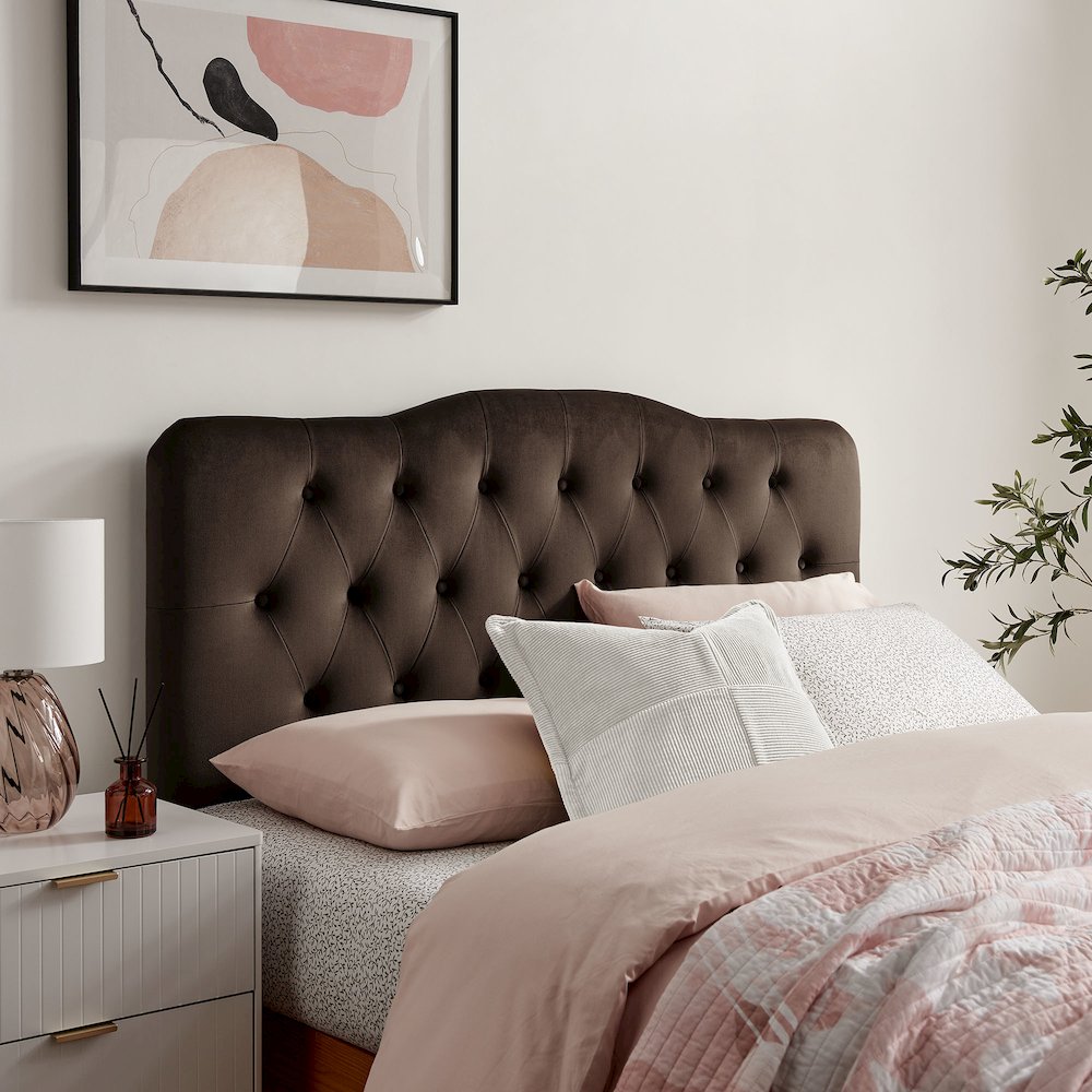 Annabel Stain-Resistant Performance Velvet King Headboard