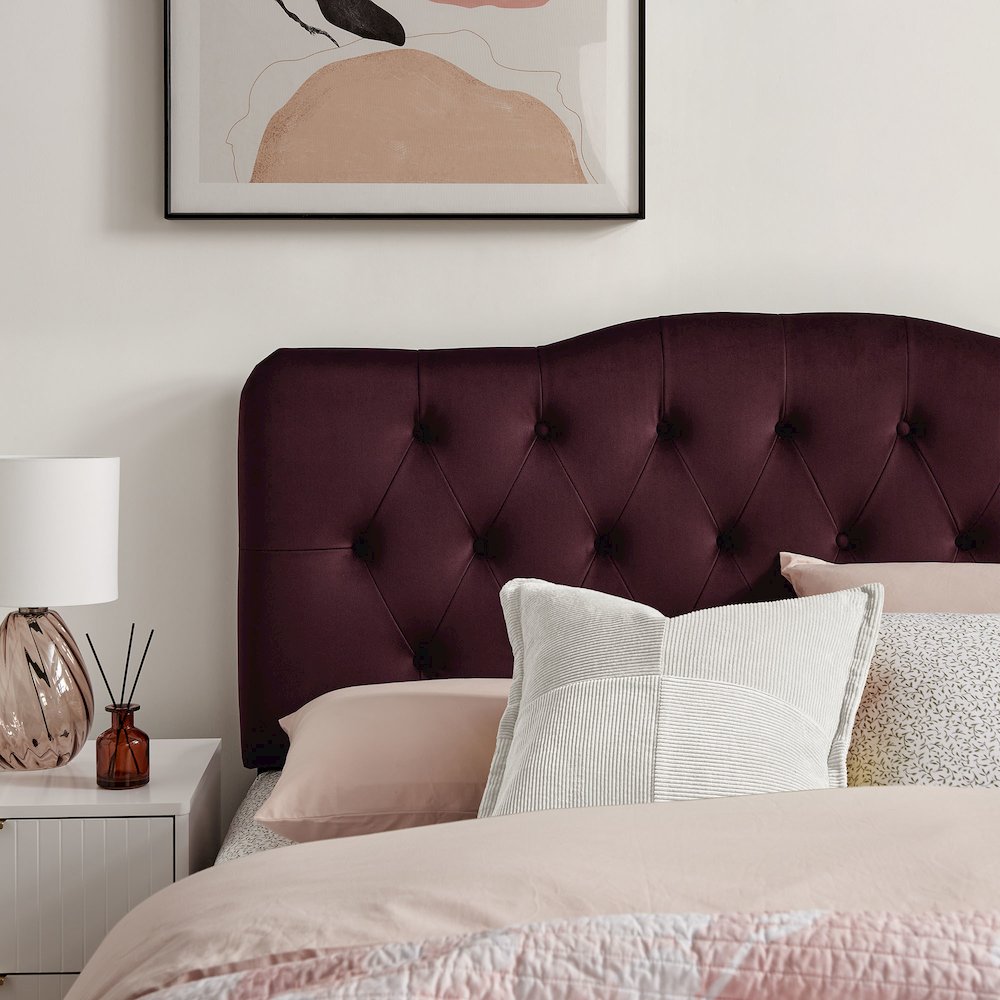 Annabel Stain-Resistant Performance Velvet King Headboard