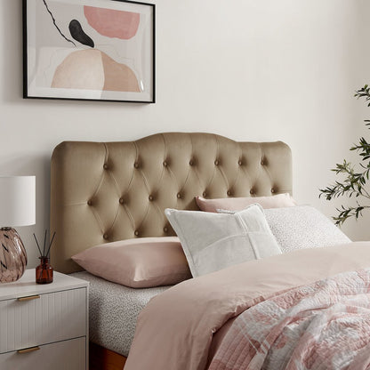 Annabel Stain-Resistant Performance Velvet King Headboard