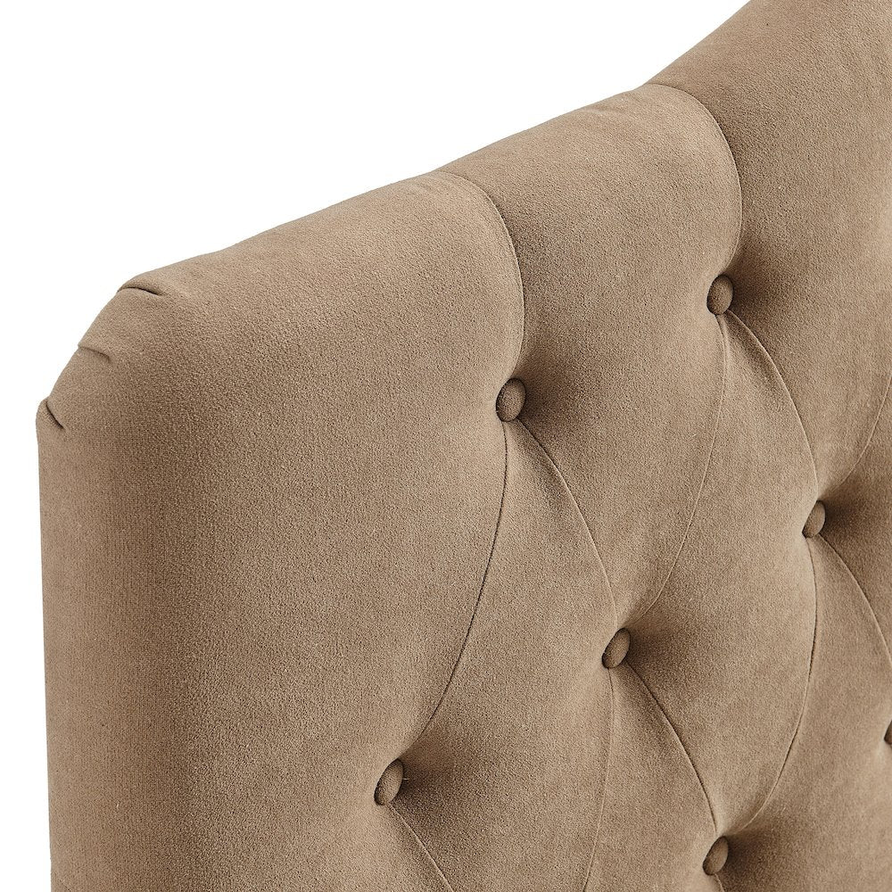 Annabel Premium Linen Blend King Headboard