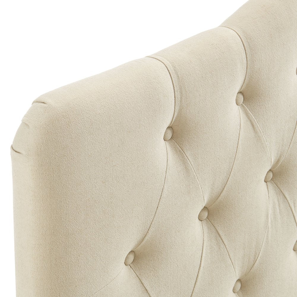 Annabel Premium Linen Blend King Headboard