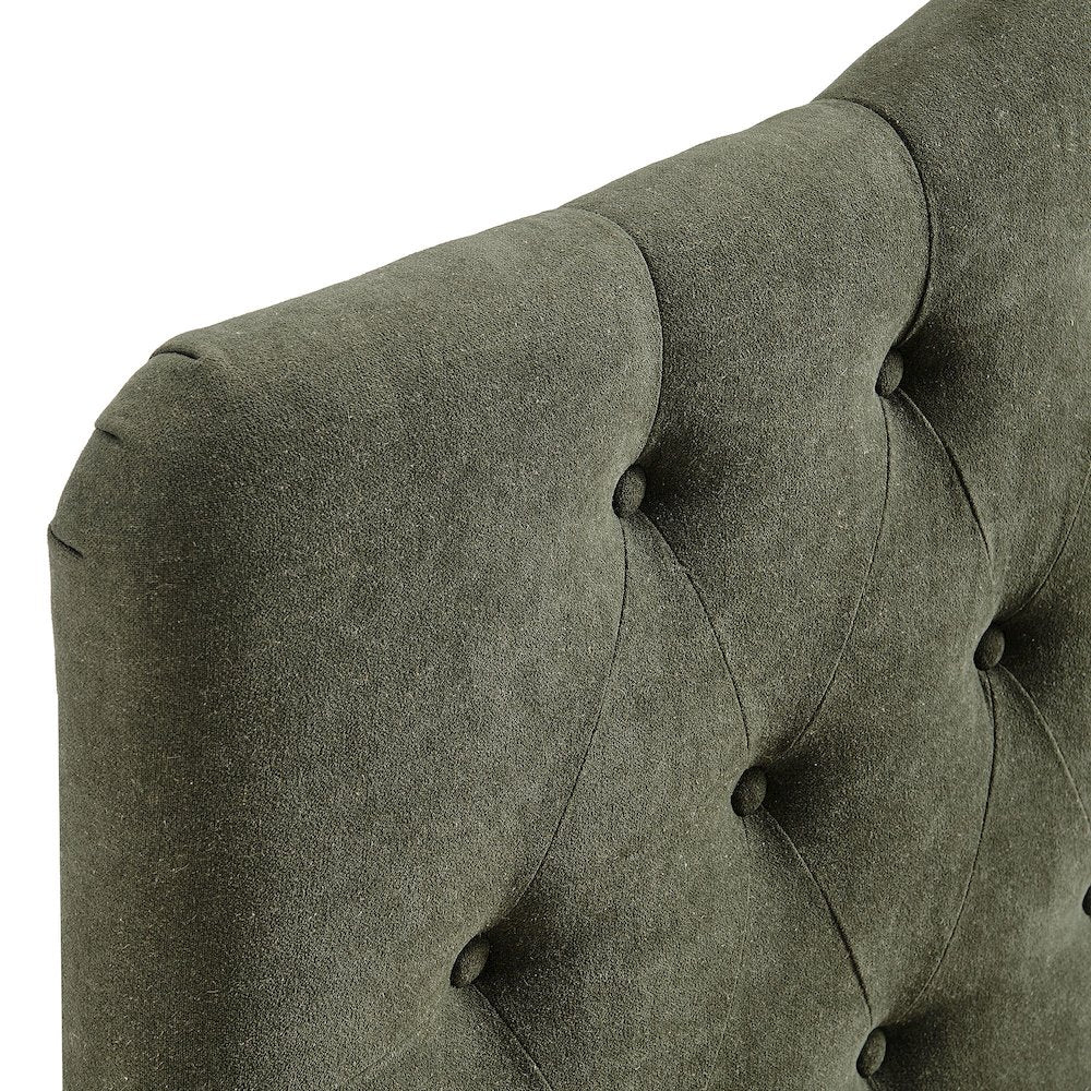 Annabel Premium Linen Blend King Headboard