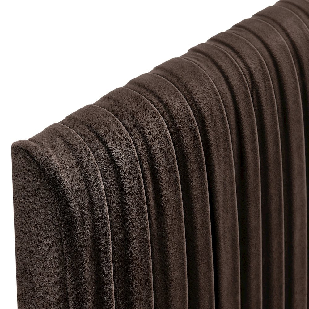 Eloise Stain-Resistant Performance Velvet Twin Headboard
