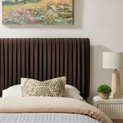 Eloise Stain-Resistant Performance Velvet Twin Headboard