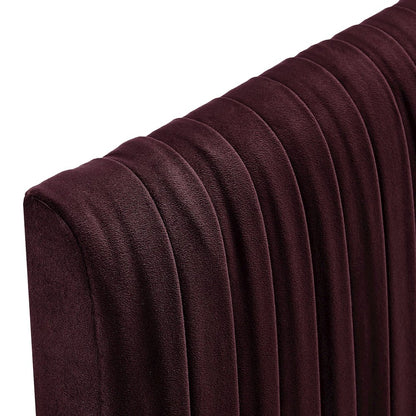 Eloise Stain-Resistant Performance Velvet Twin Headboard