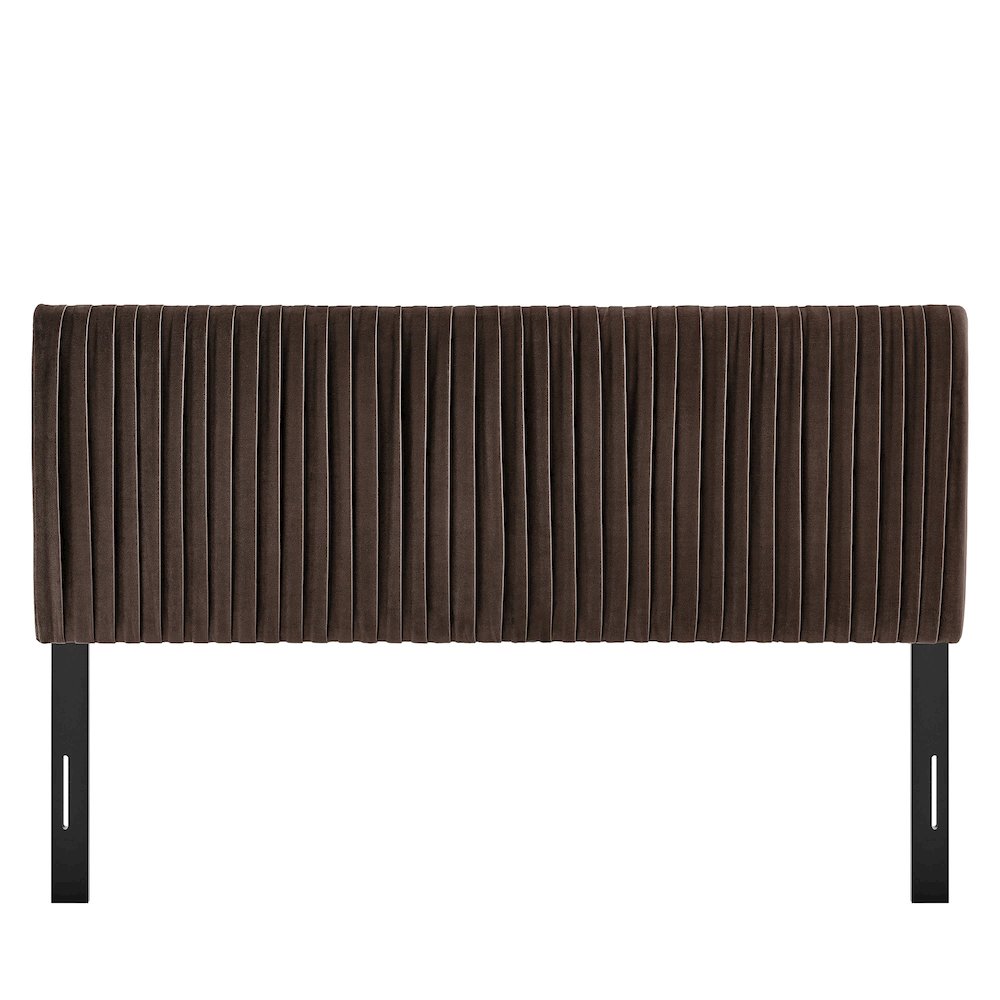 Eloise Stain-Resistant Performance Velvet King Headboard
