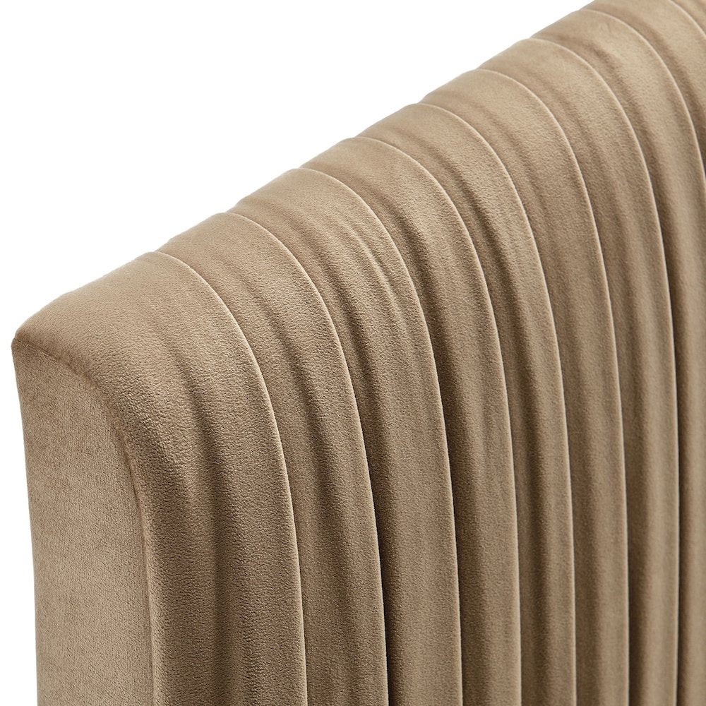 Eloise Stain-Resistant Performance Velvet King Headboard