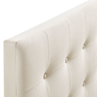 Emily Stain-Resistant Performance Velvet Twin Size Headboard