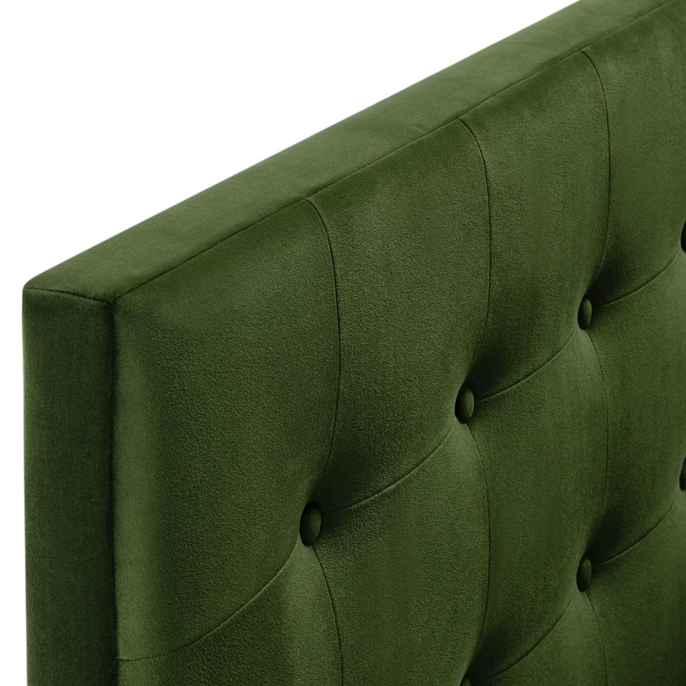 Emily Stain-Resistant Performance Velvet Twin Size Headboard