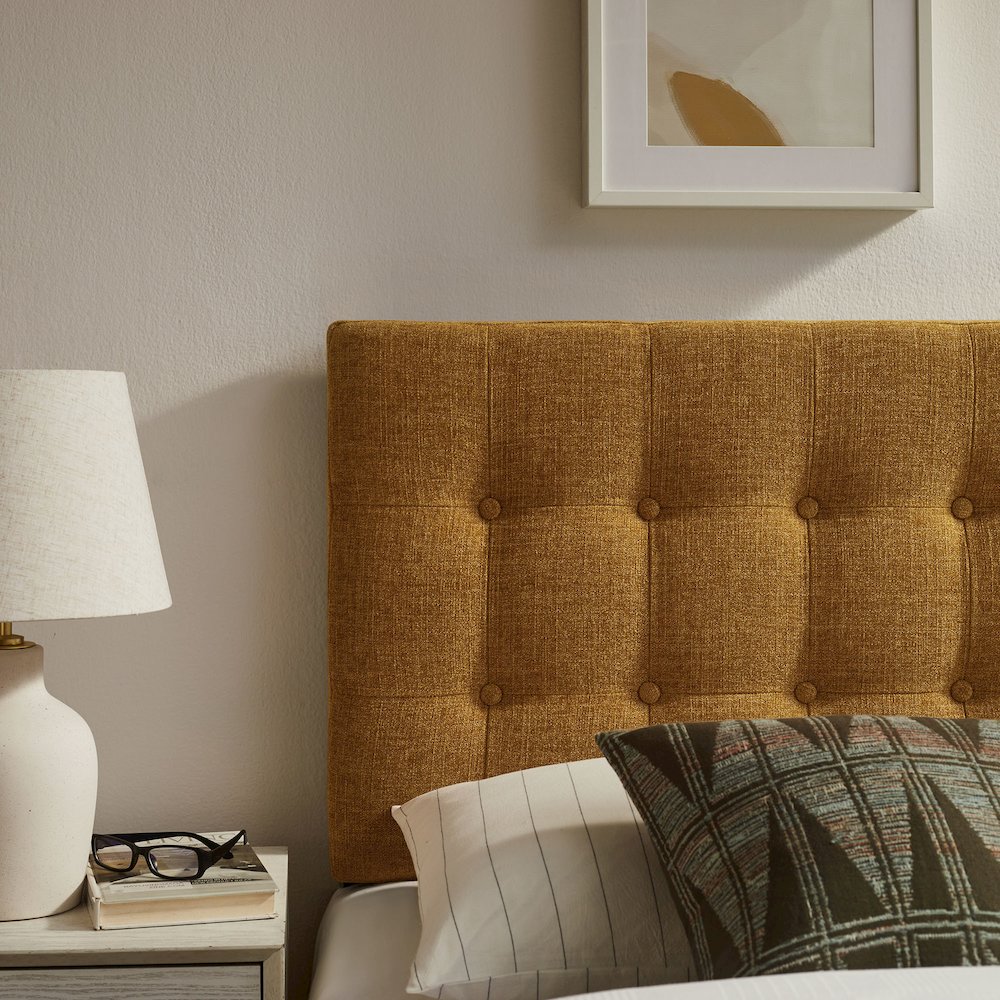 Emily Fabric Upholstered Twin Size Headboard