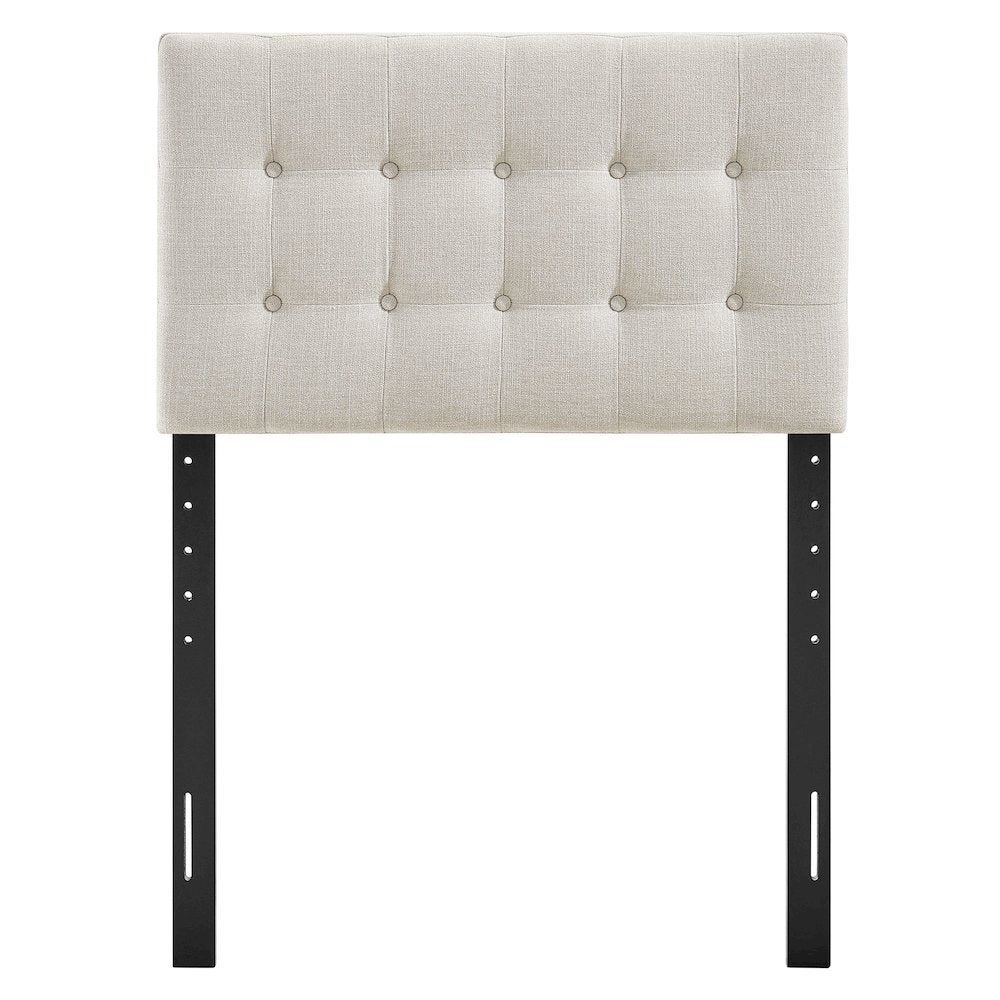 Emily Fabric Upholstered Twin Size Headboard