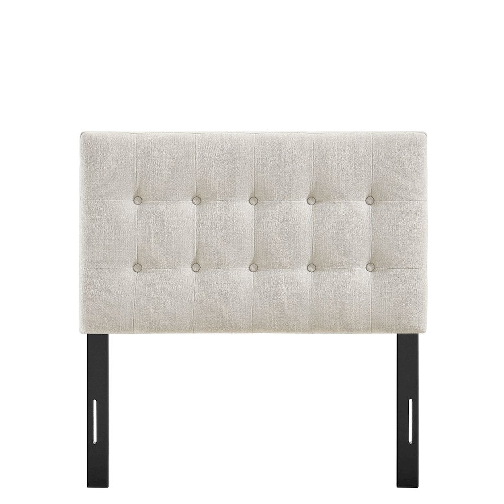 Emily Fabric Upholstered Twin Size Headboard