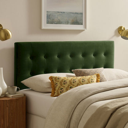 Emily Stain-Resistant Performance Velvet Full Size Headboard
