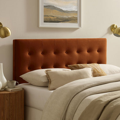 Emily Stain-Resistant Performance Velvet Full Size Headboard