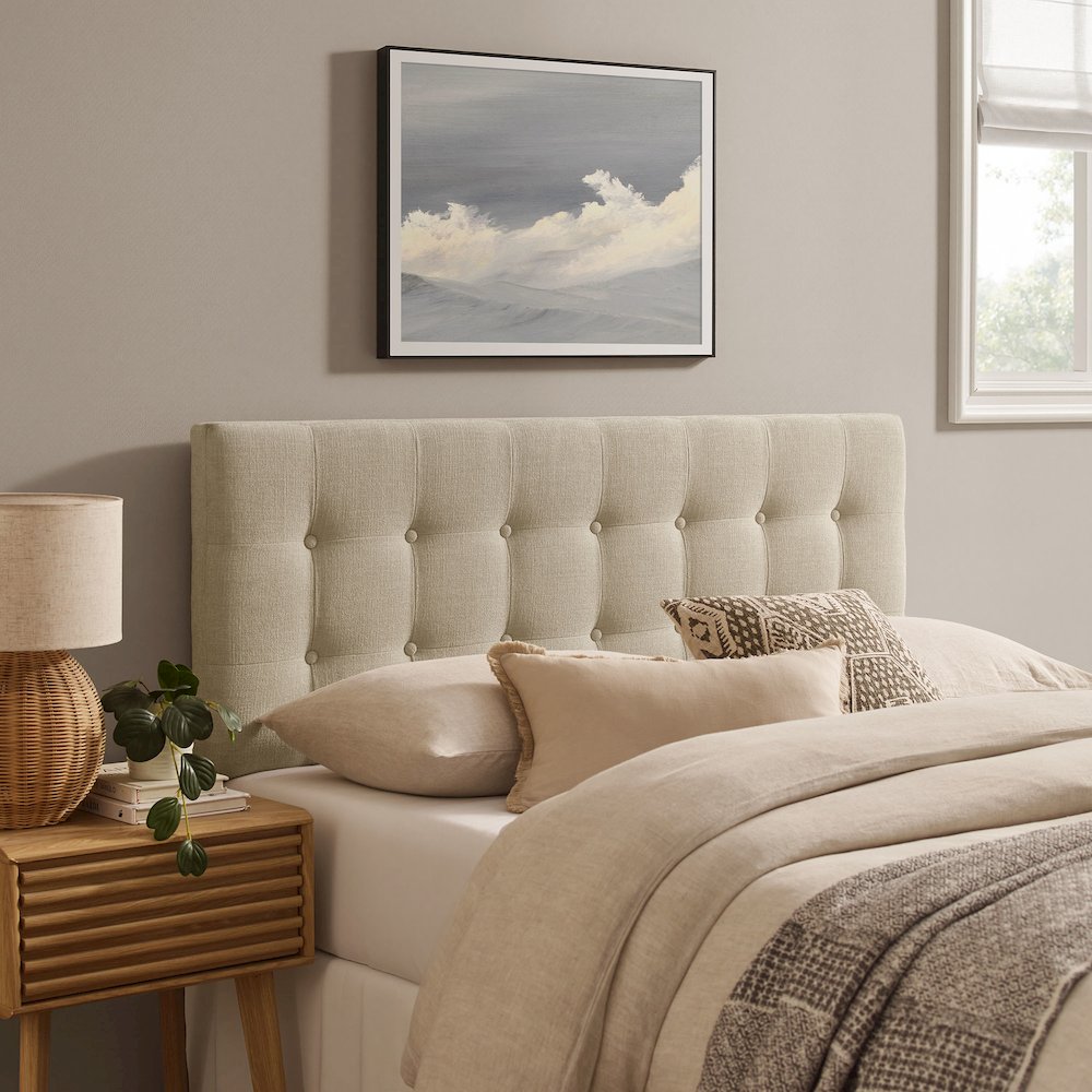 Emily Fabric Upholstered Full Size Headboard