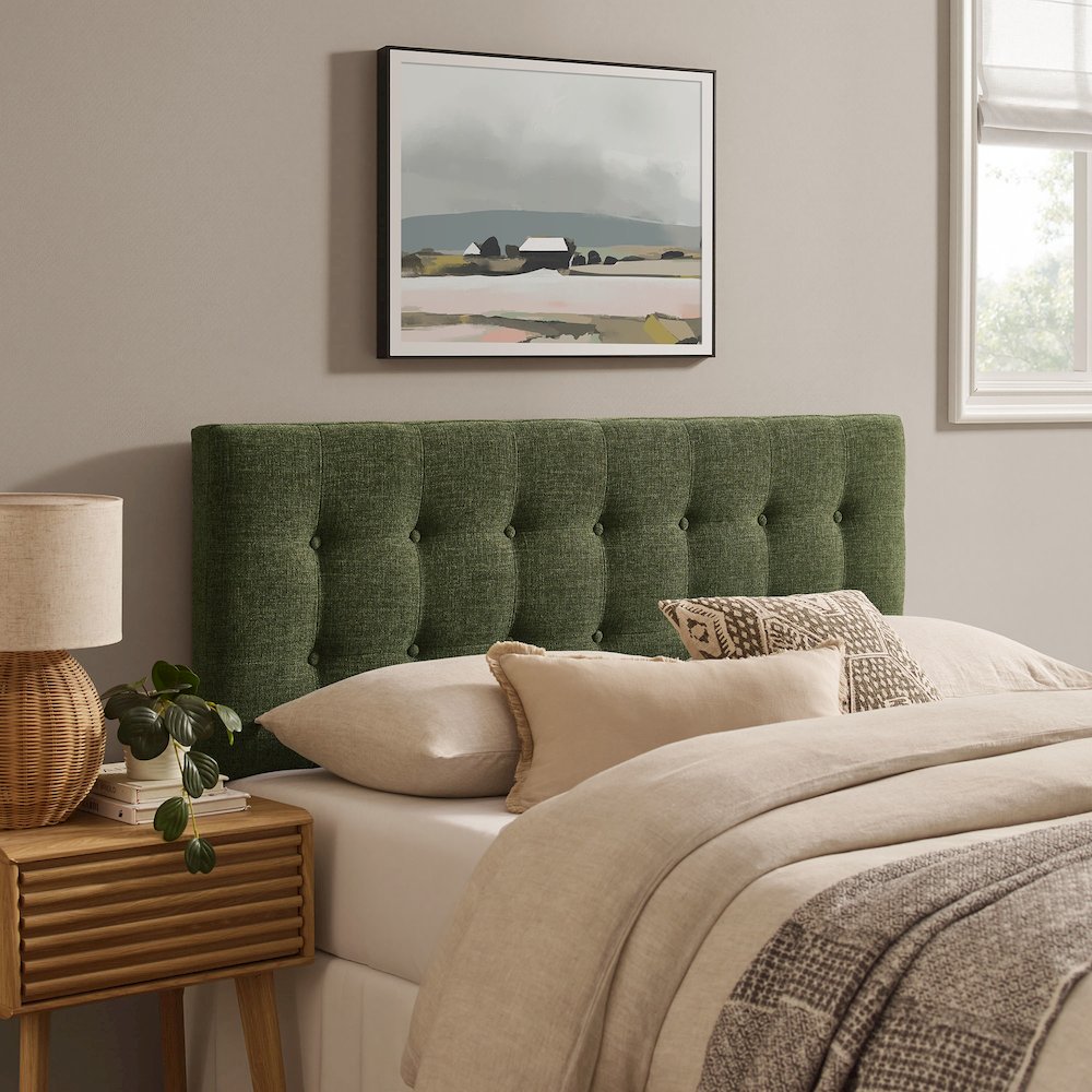 Emily Fabric Upholstered Full Size Headboard