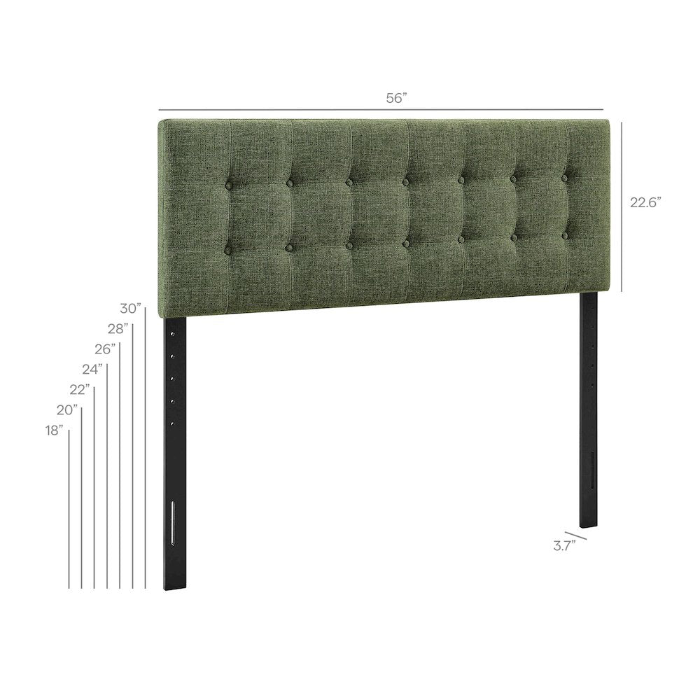 Emily Fabric Upholstered Full Size Headboard