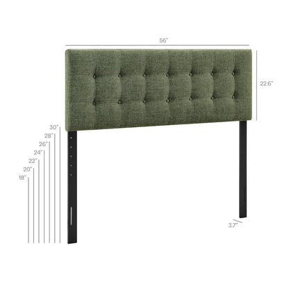 Emily Fabric Upholstered Full Size Headboard