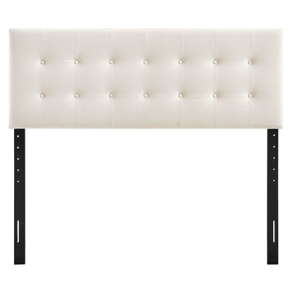Emily Stain-Resistant Performance Velvet Queen Size Headboard