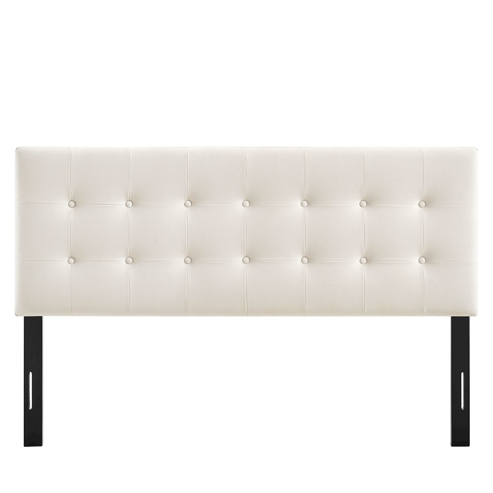 Emily Stain-Resistant Performance Velvet Queen Size Headboard