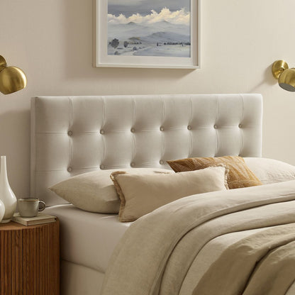 Emily Stain-Resistant Performance Velvet Queen Size Headboard