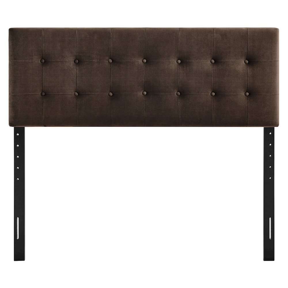 Emily Stain-Resistant Performance Velvet Queen Size Headboard