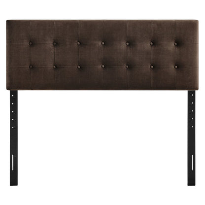 Emily Stain-Resistant Performance Velvet Queen Size Headboard