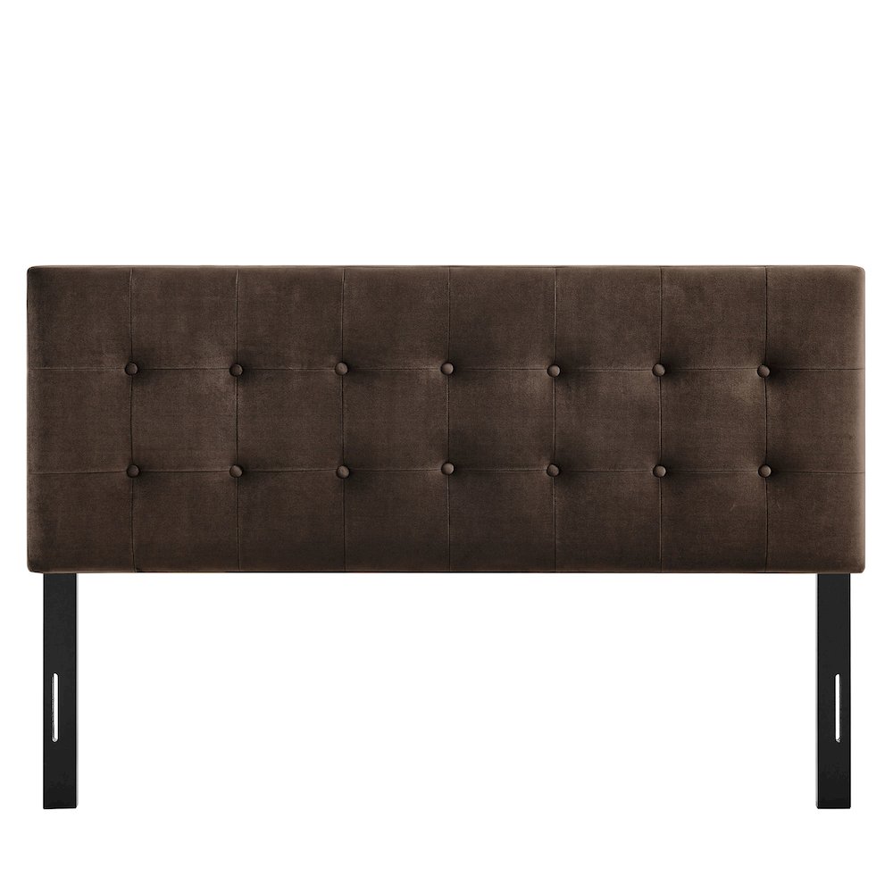 Emily Stain-Resistant Performance Velvet Queen Size Headboard